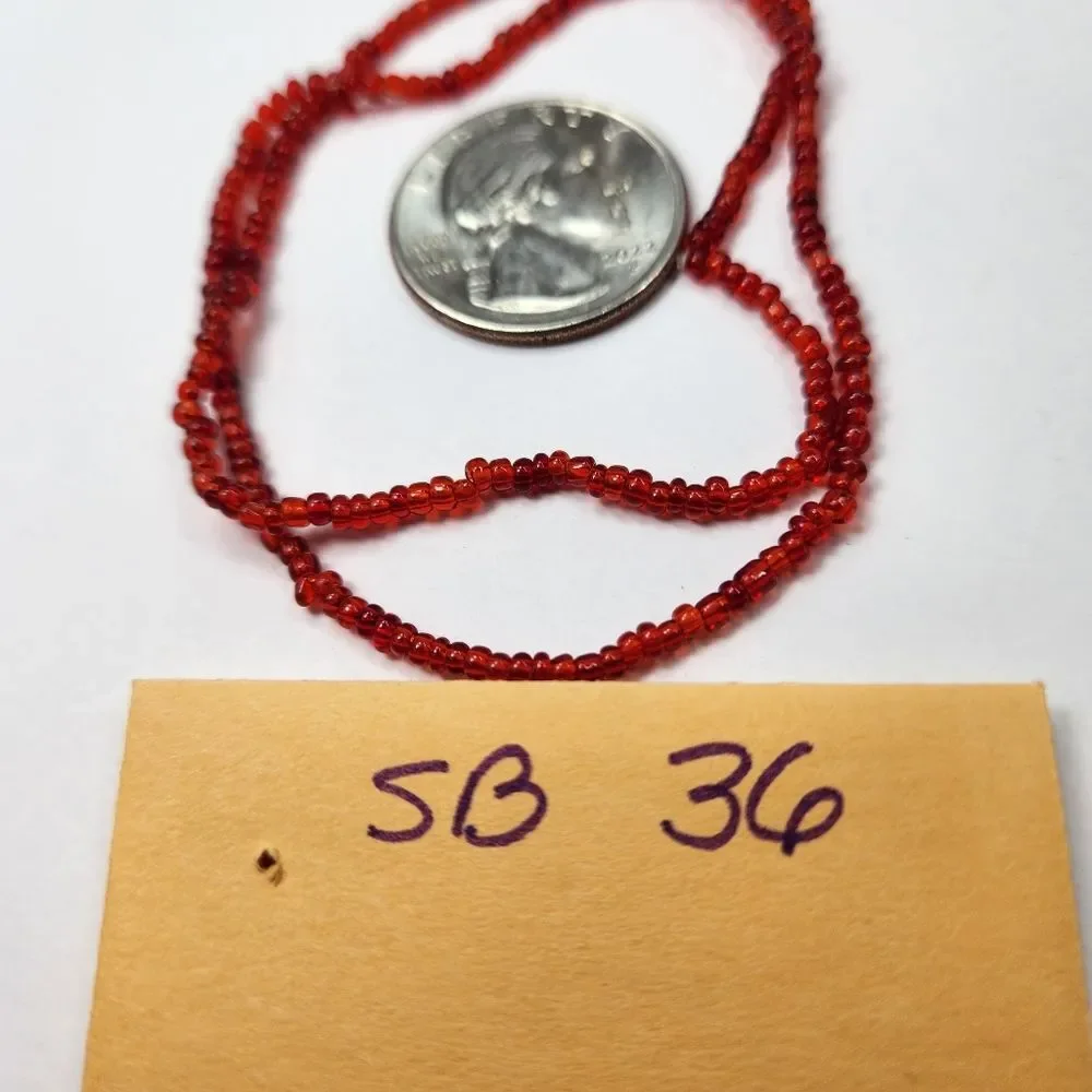 5/$10 Seed Bead Strand 1 Single Strand Seed Beads Jewelry Making Supplies Crafts